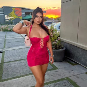 FN stylish pink dress